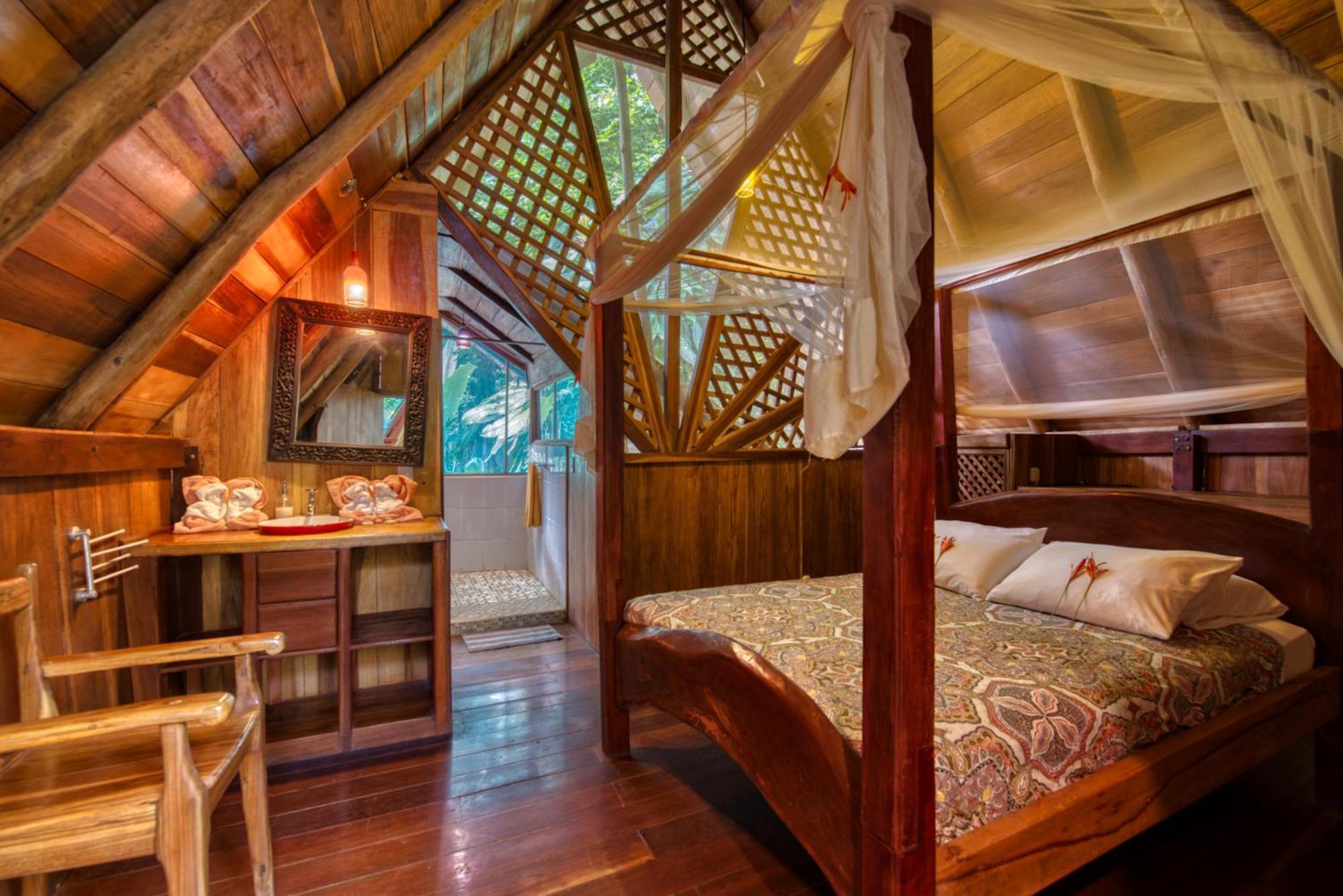Tree House Beachfront Lodge Puerto Viejo de Talamanca Ngoại thất bức ảnh