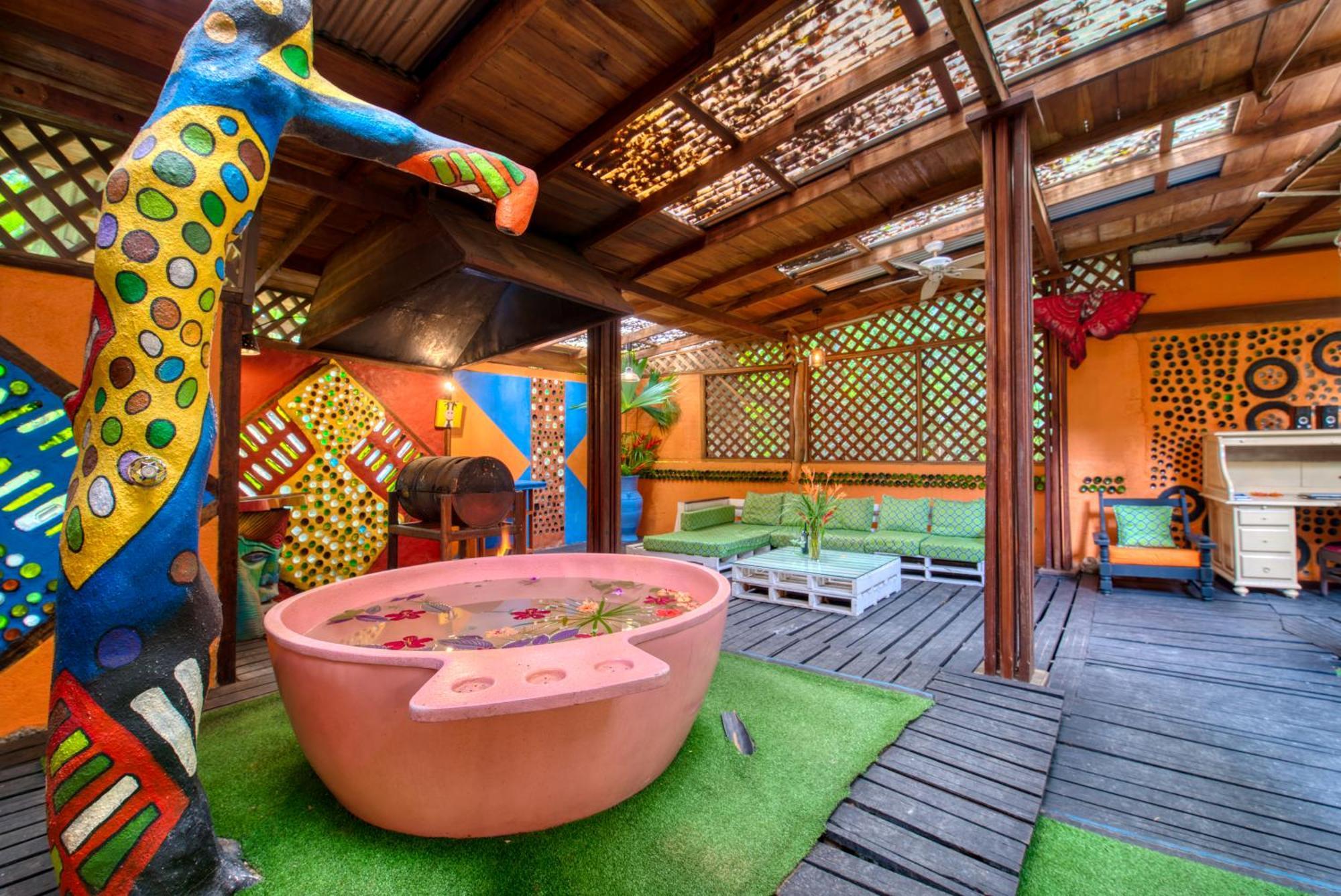 Tree House Beachfront Lodge Puerto Viejo de Talamanca Ngoại thất bức ảnh