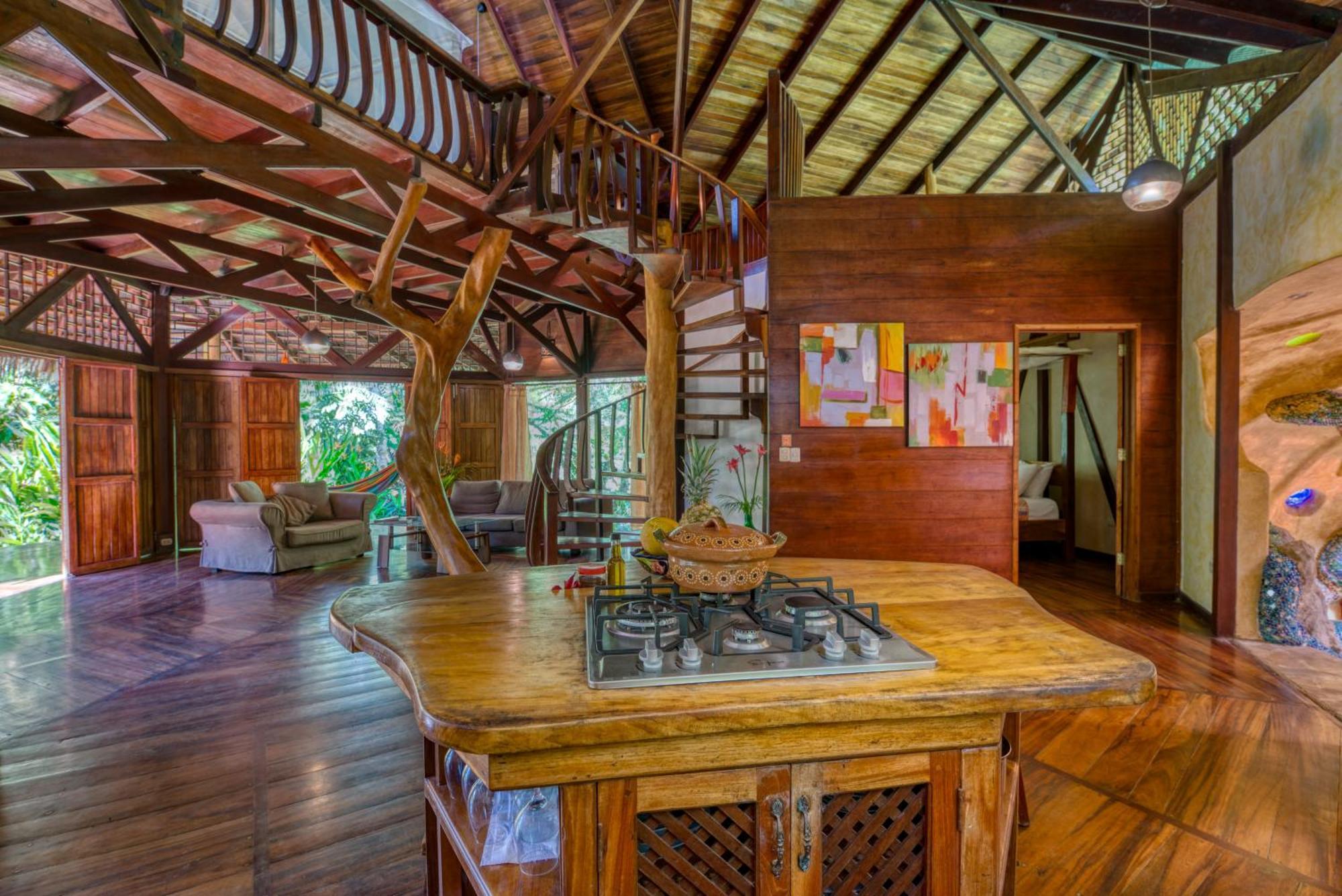 Tree House Beachfront Lodge Puerto Viejo de Talamanca Ngoại thất bức ảnh