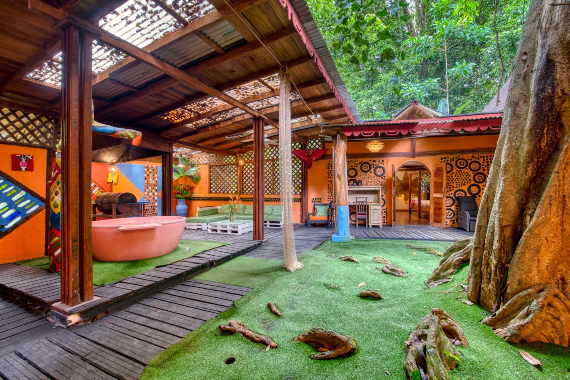 Tree House Beachfront Lodge Puerto Viejo de Talamanca Ngoại thất bức ảnh